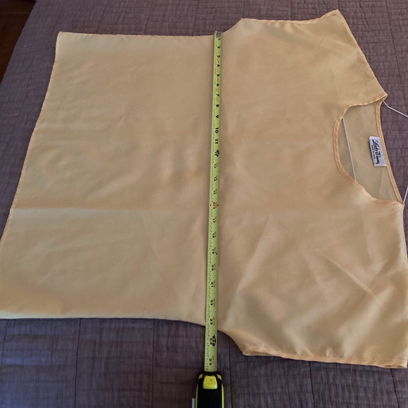 Vintage 1980's Yellow Block Style Top - Picture 5 of 8